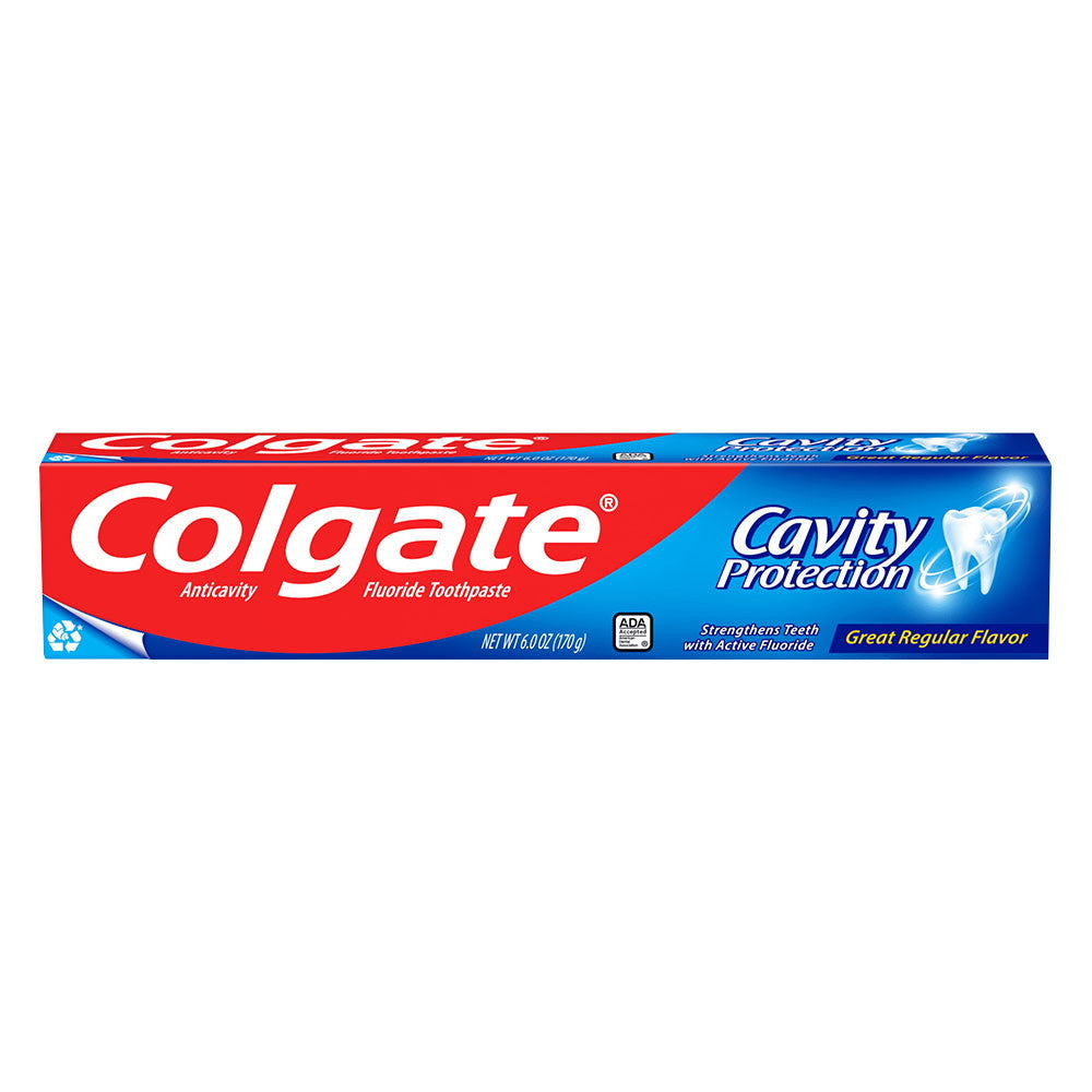 Colgate Cavity Protection Fluoride Toothpaste, 6 Oz